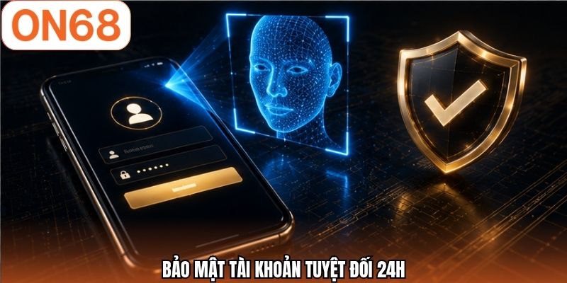 Bảo mật tài khoản tuyệt đối 24h